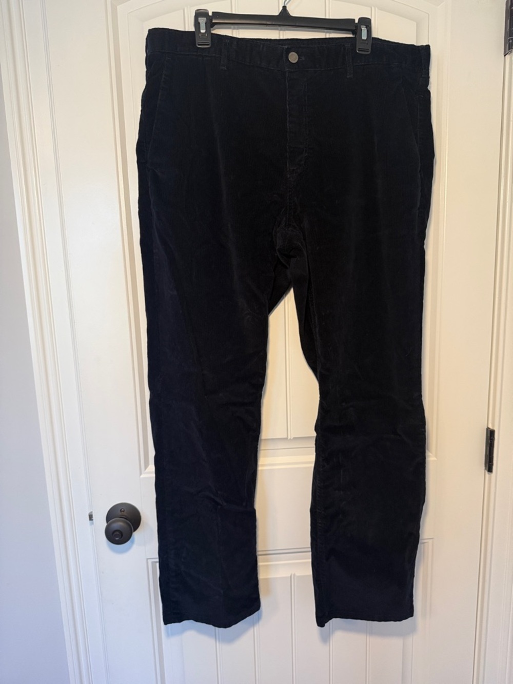 Banana Republic Aiden Fit Men’s Navy Blue Corduroy Pants 38x32 Straight Leg